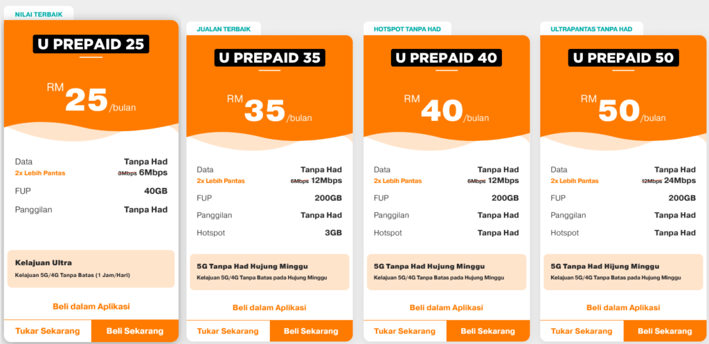 Balance Umobile - Pakej Prepaid Umobile